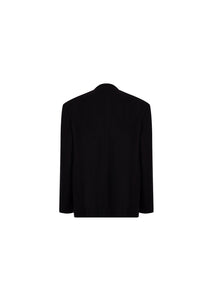 YAD The Architect Blazer in Black, 100% Cotton, Tailored Fit, Limited Edition streetwear.

